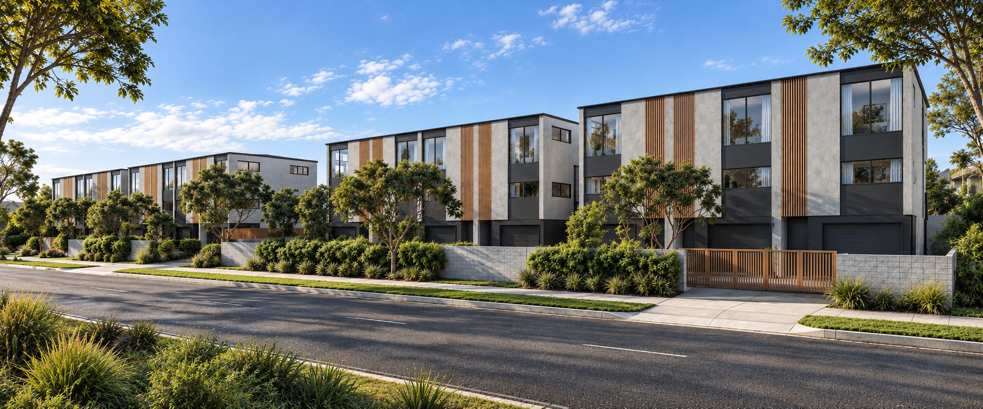 Maranui Street, Mount Maunganui, Tauranga — townhouse design