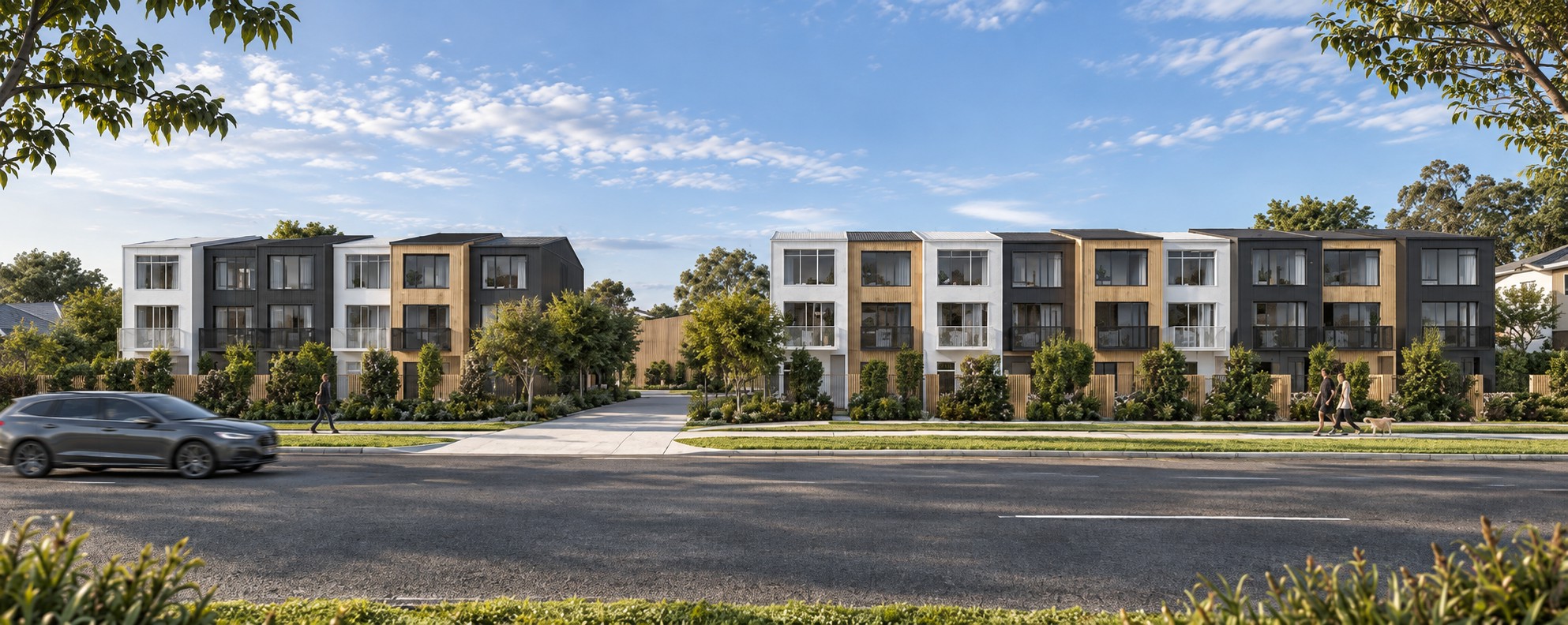 Paterson Street, Mount Maunganui, Tauranga — townhouse design