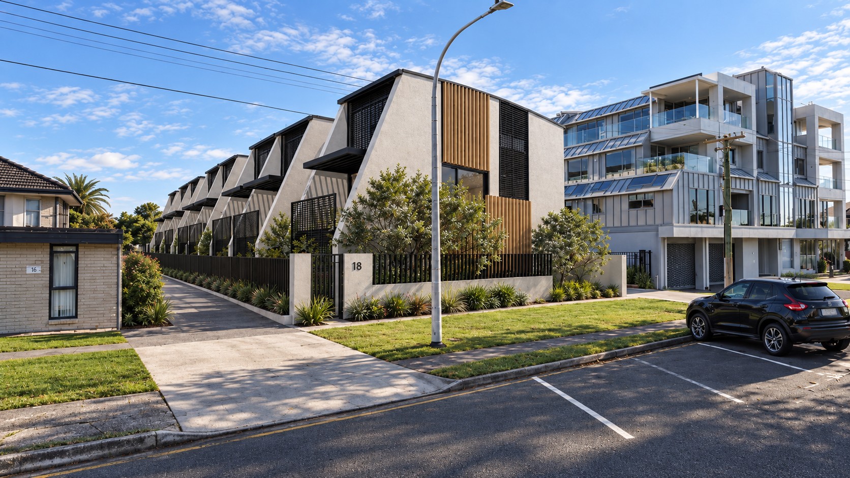 Victoria Road 2 — townhouse design