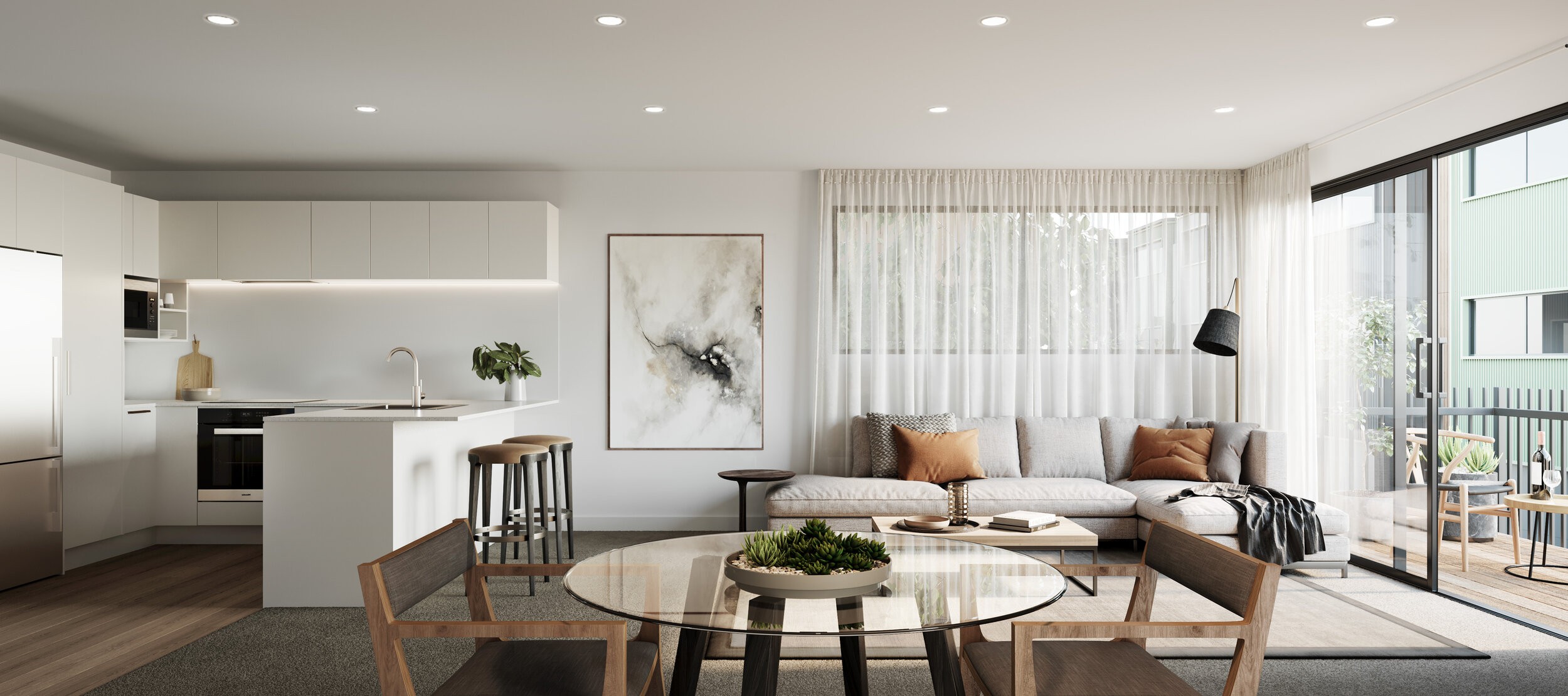 42 King — townhouse design — view 3