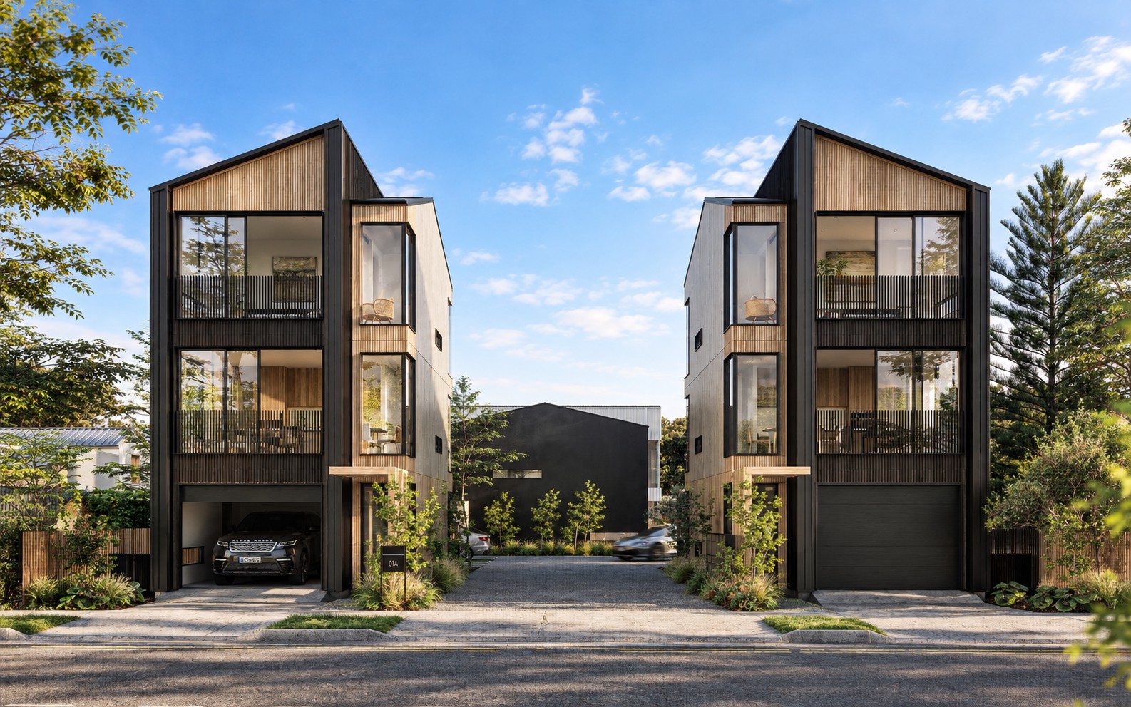 Grace Road, Avenues, Tauranga — townhouse design
