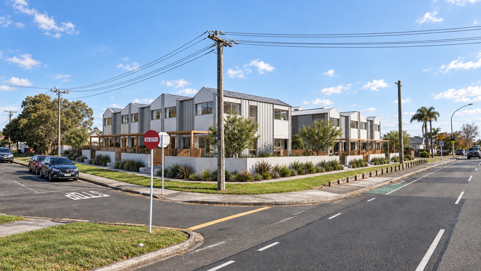 Fifteenth Avenue, Tauranga — townhouse design