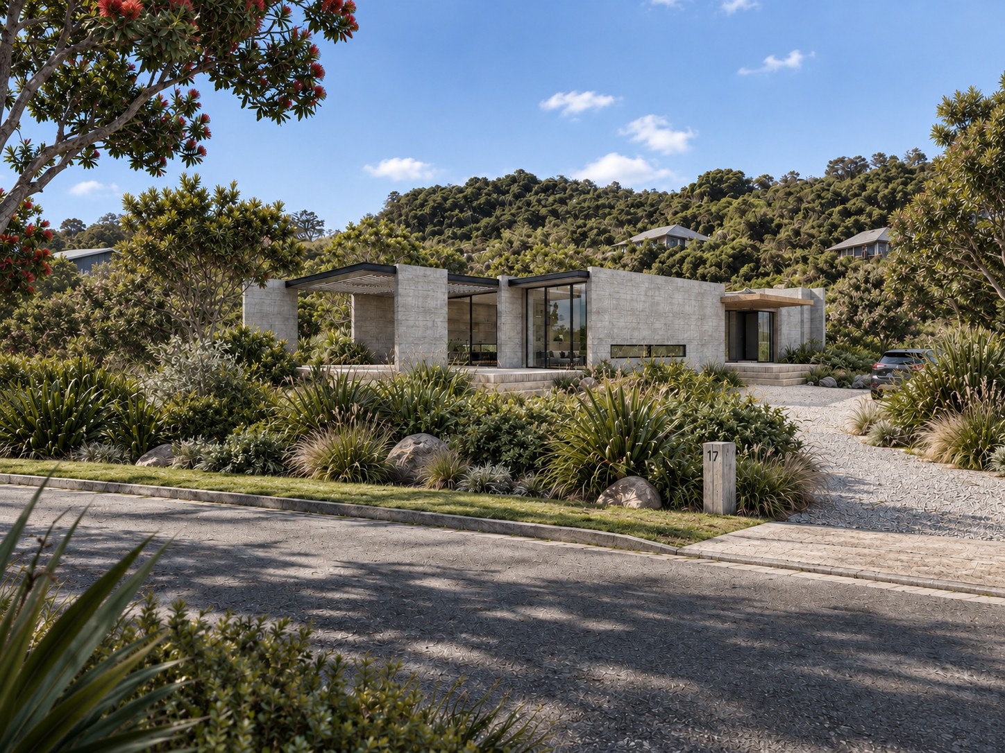 Radar Road, Hot Water Beach — residential house design