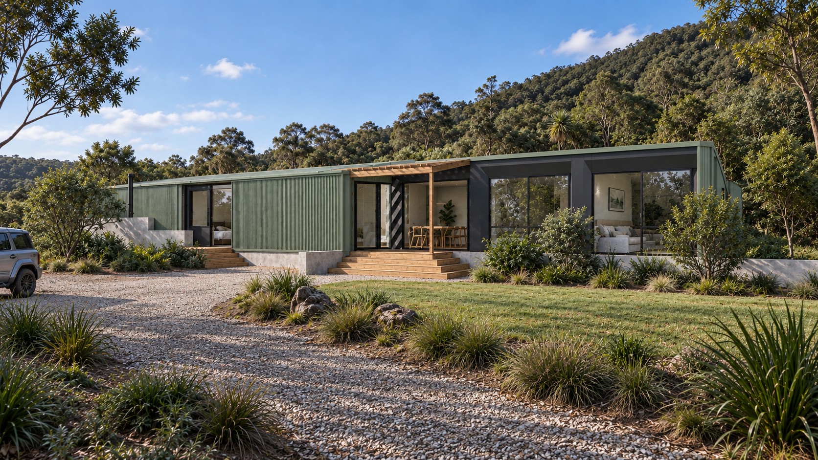 Hideaway — residential house design — view 2