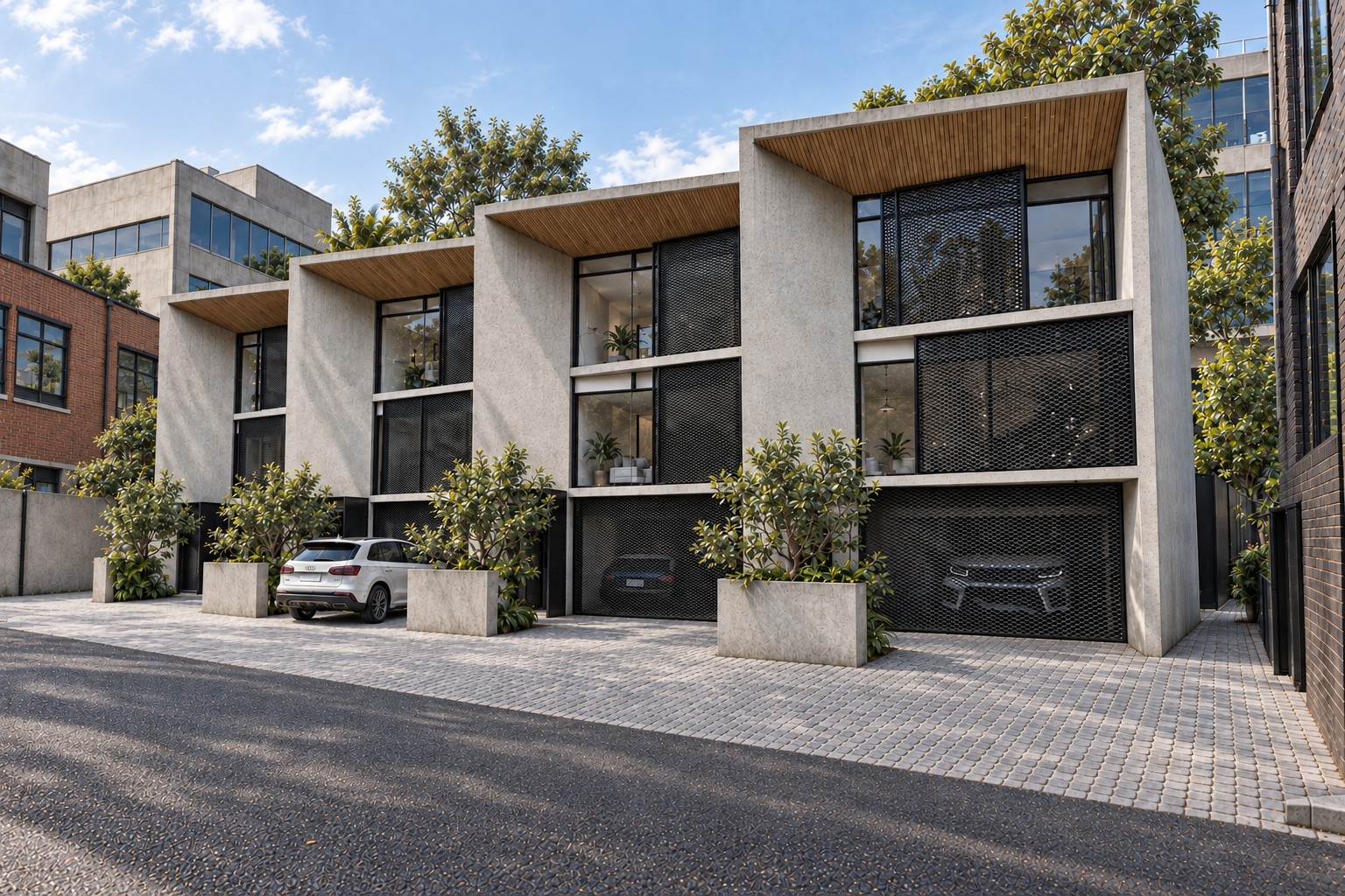 Kingsland Terrace, Kingsland, Auckland — townhouse design
