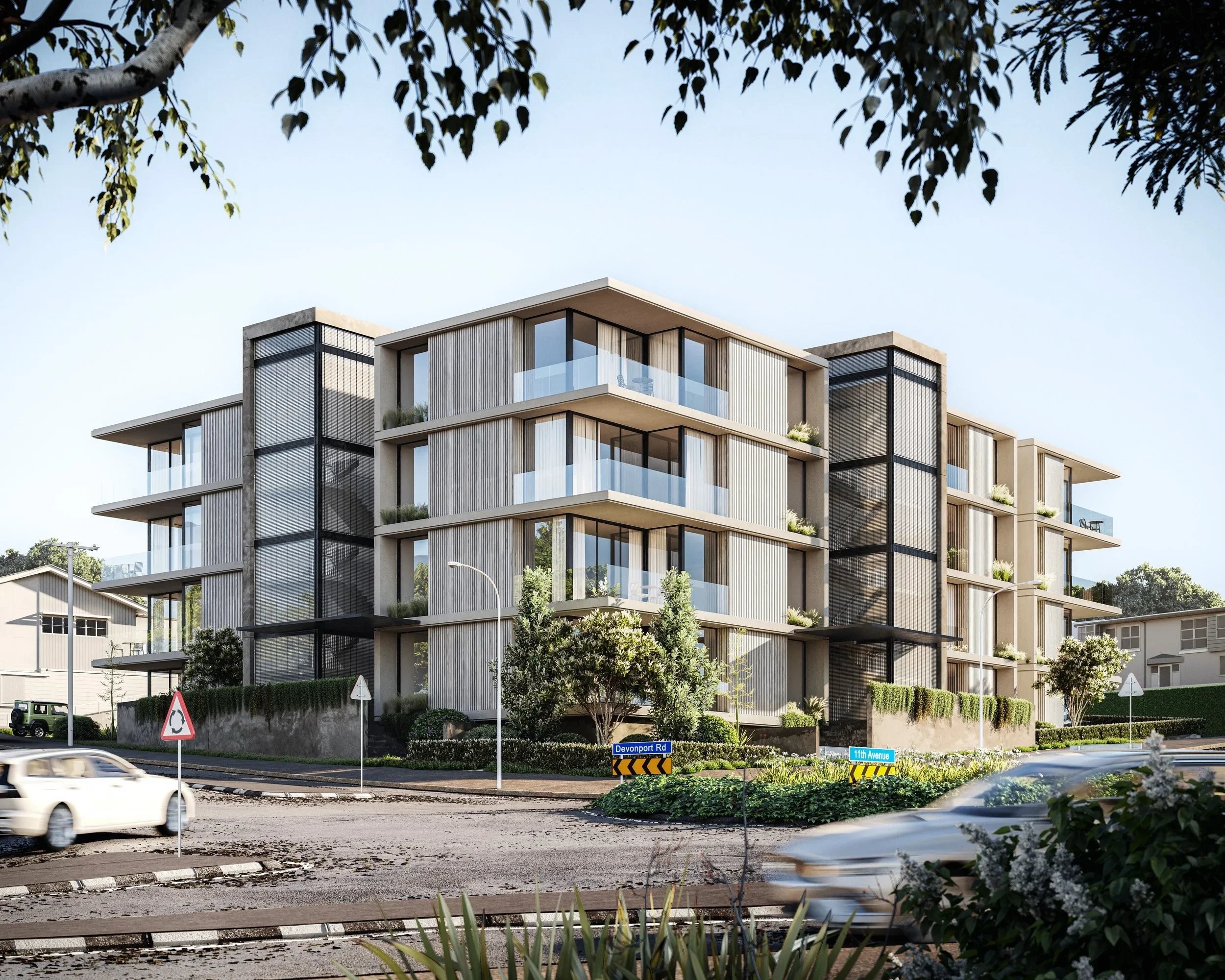 Mooreland House, Tauranga — apartment design