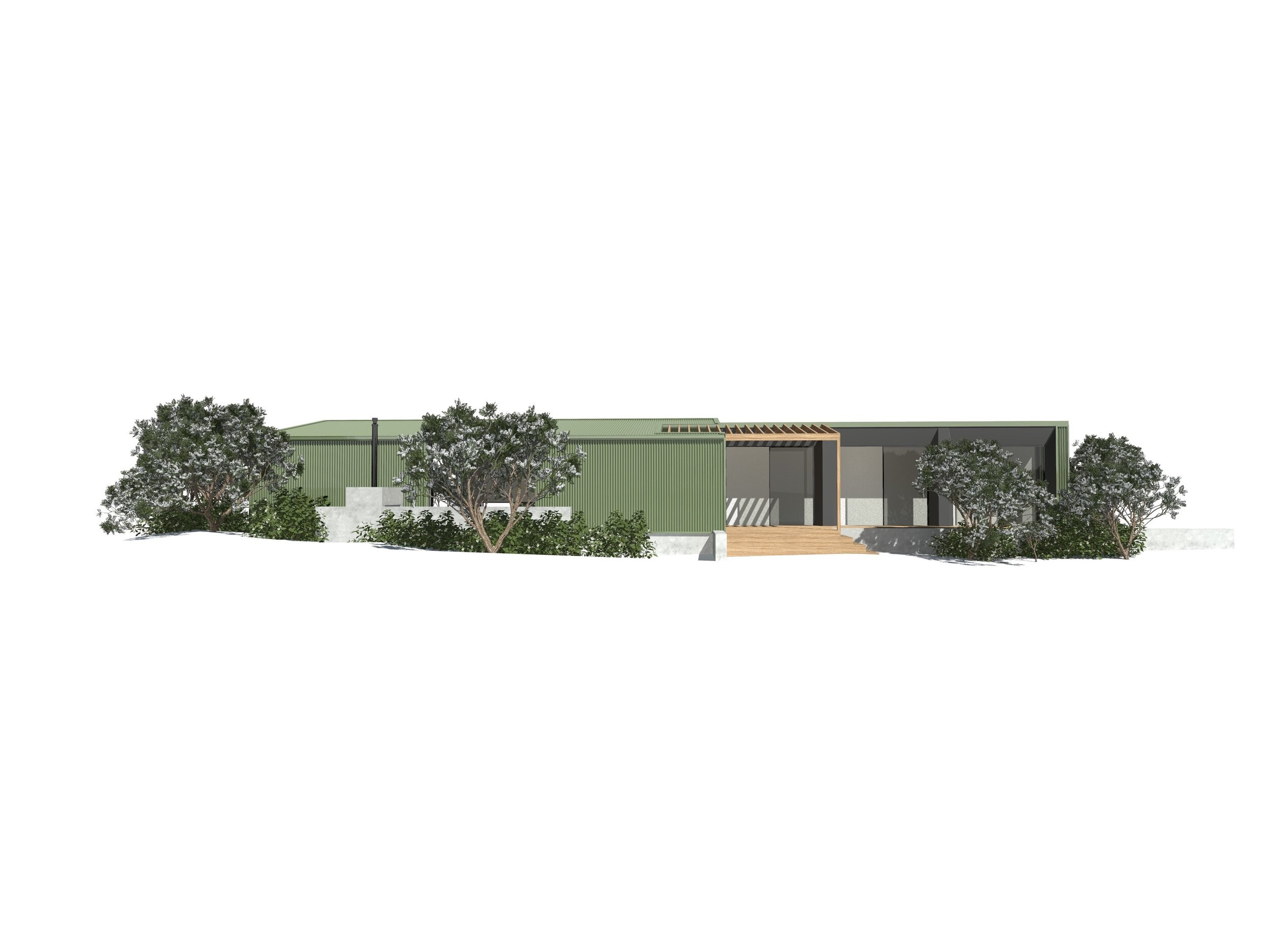 Hideaway — residential house design — view 7