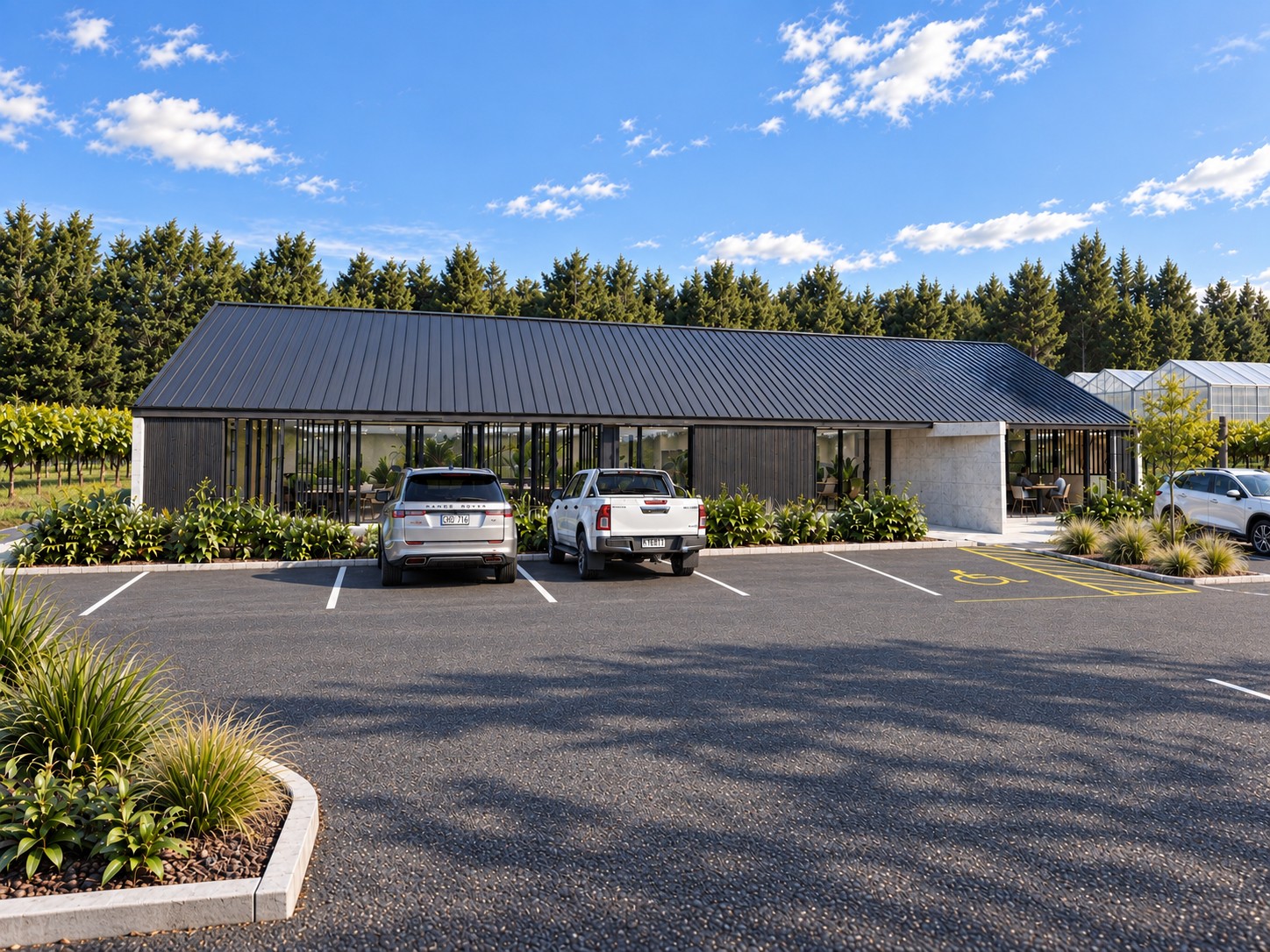 Clarke Road, Te Puna — office design