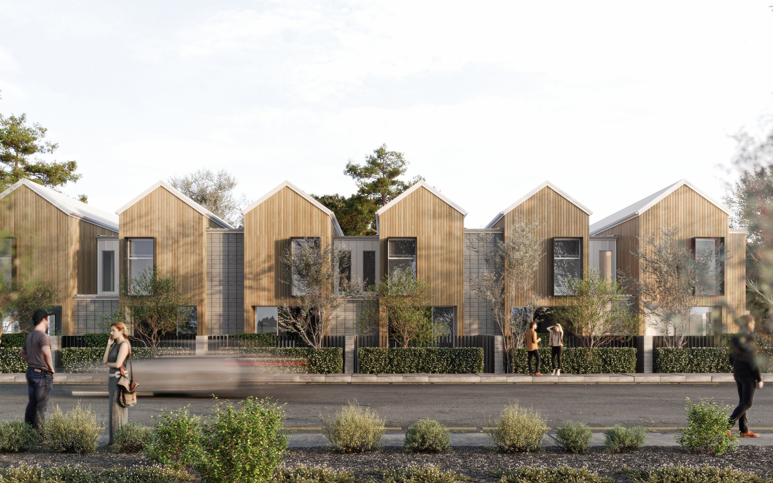 Bourne Brook — townhouse design