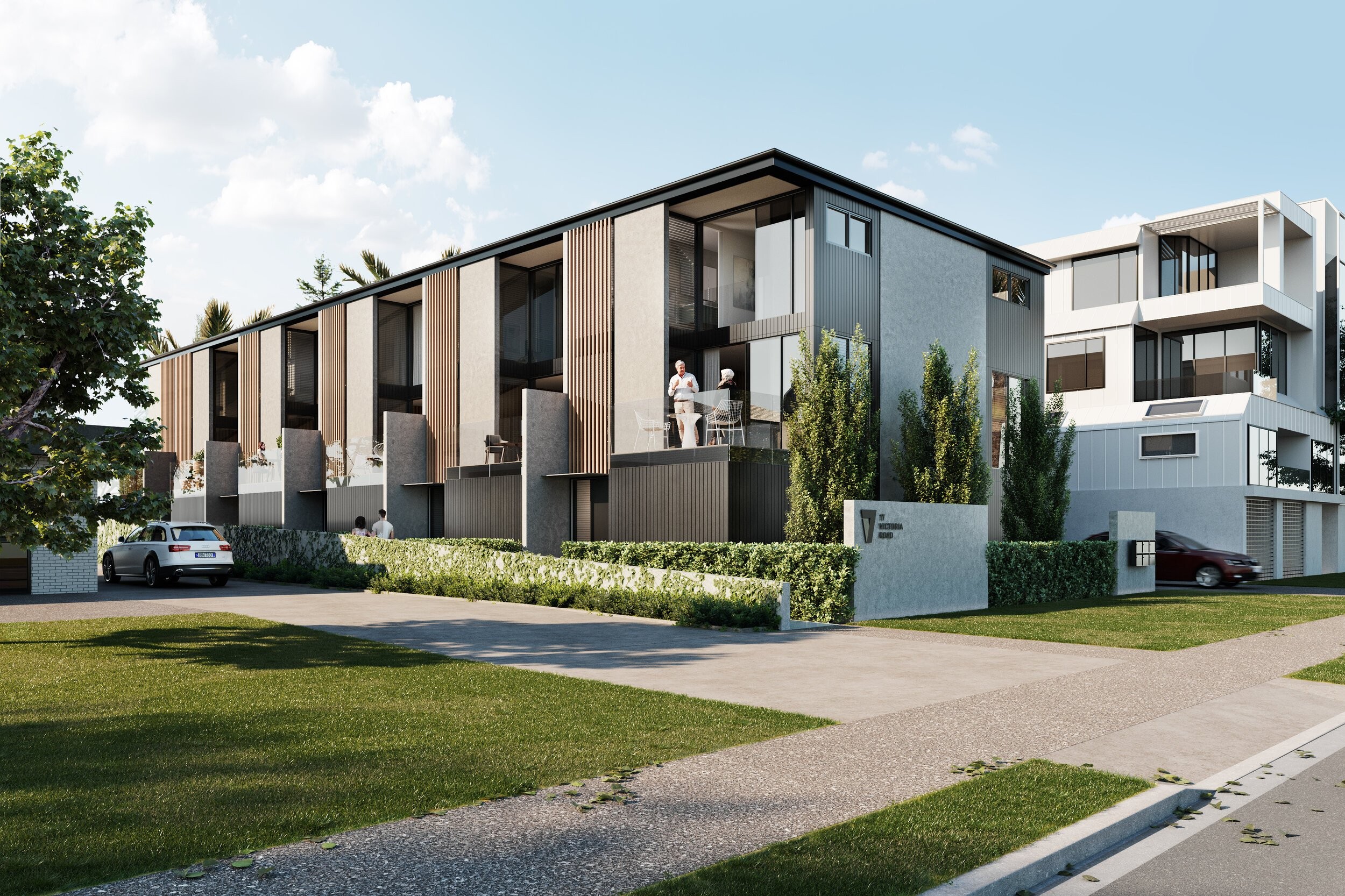 Victoria Road 1 — townhouse design