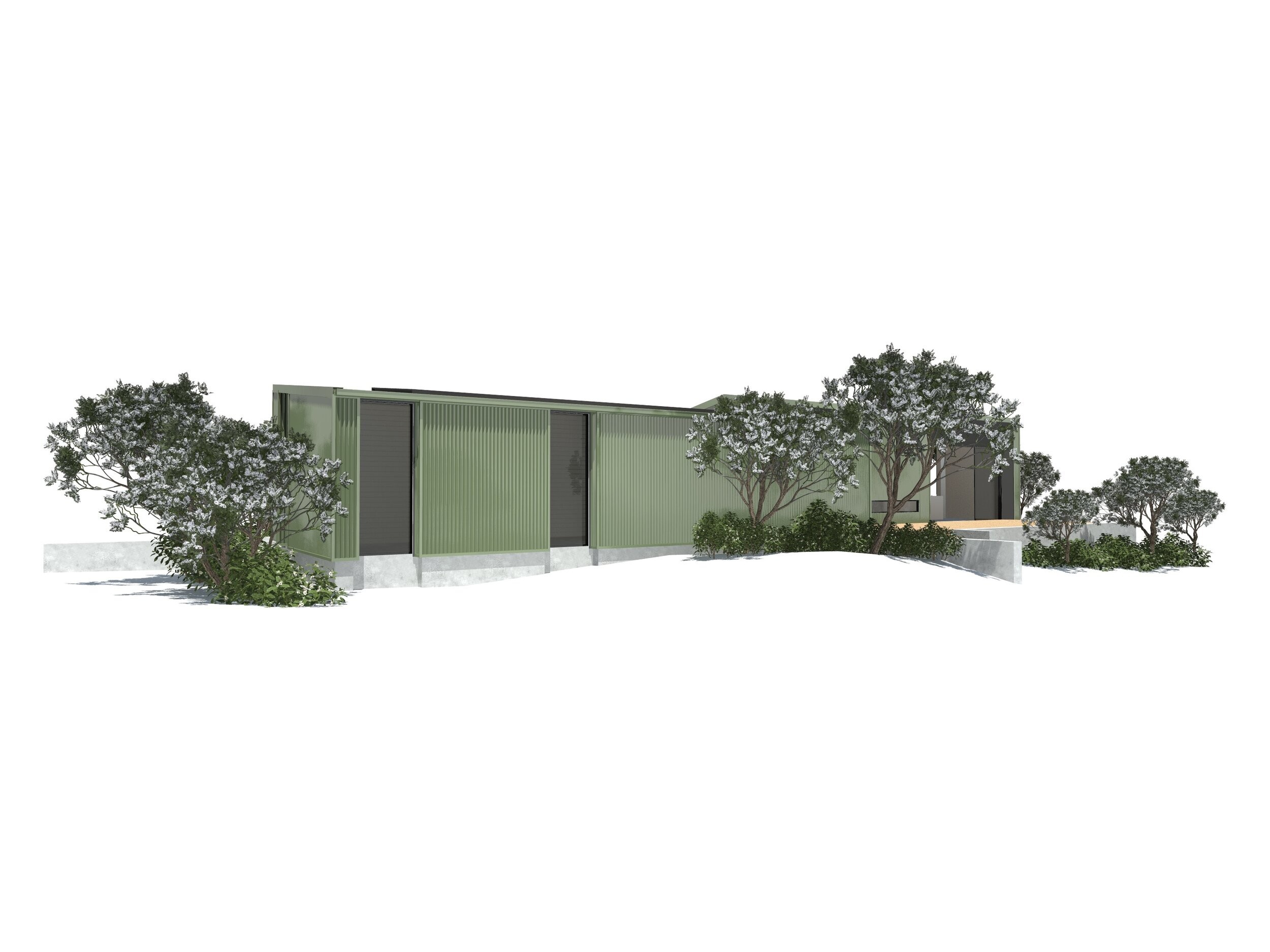 Hideaway — residential house design — view 6