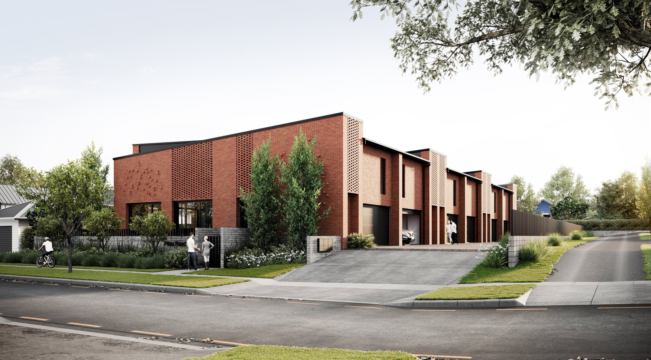 Pitau Road — townhouse design