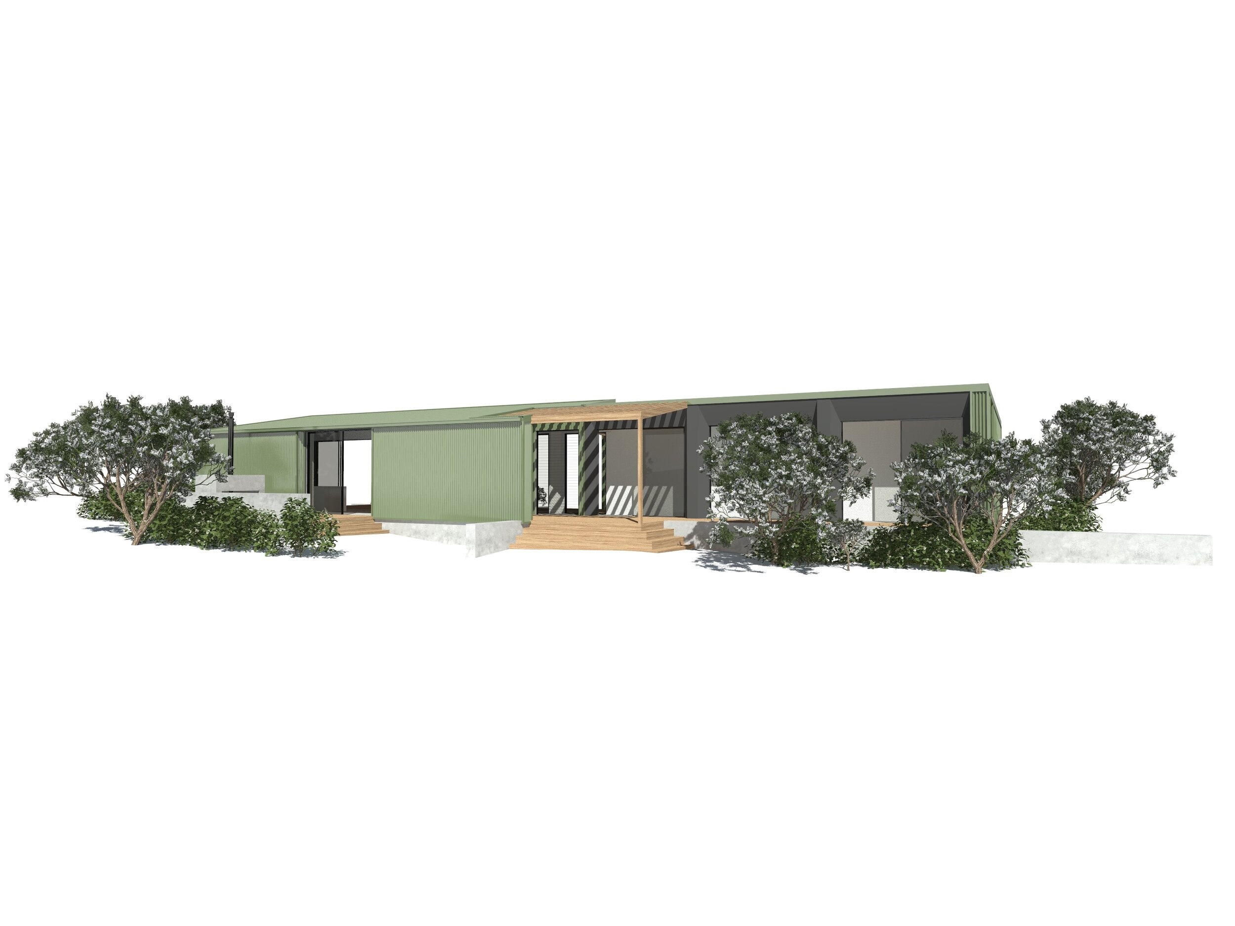 Hideaway — residential house design — view 5