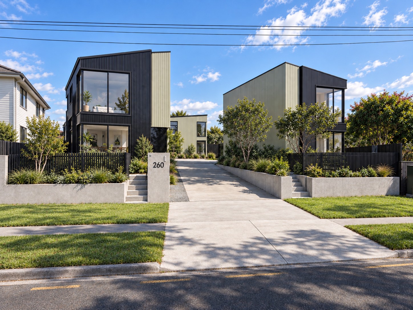Chadwick, Greerton, Tauranga — townhouse design