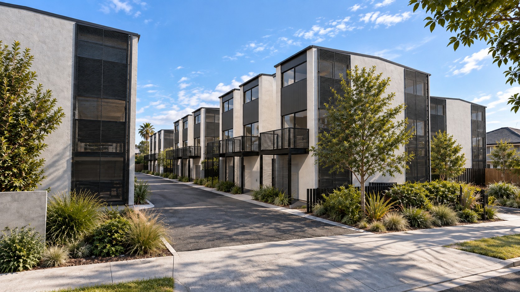 Whakatane Townhouses, Whakatane — townhouse design
