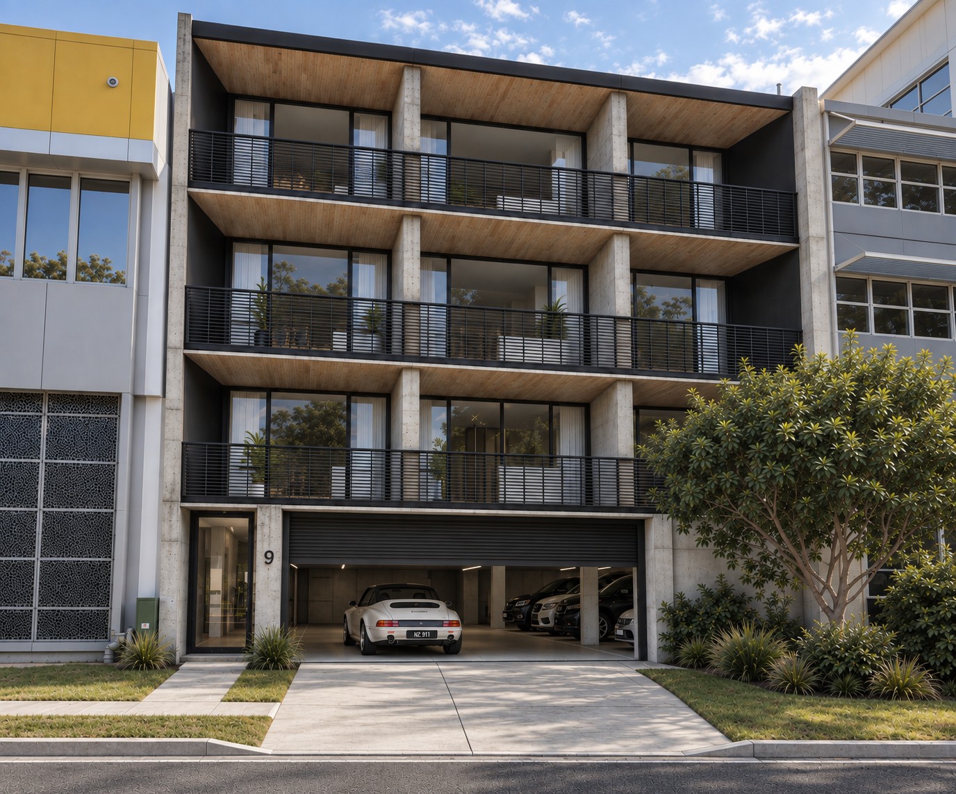 Anson Street, Tauranga — apartment design