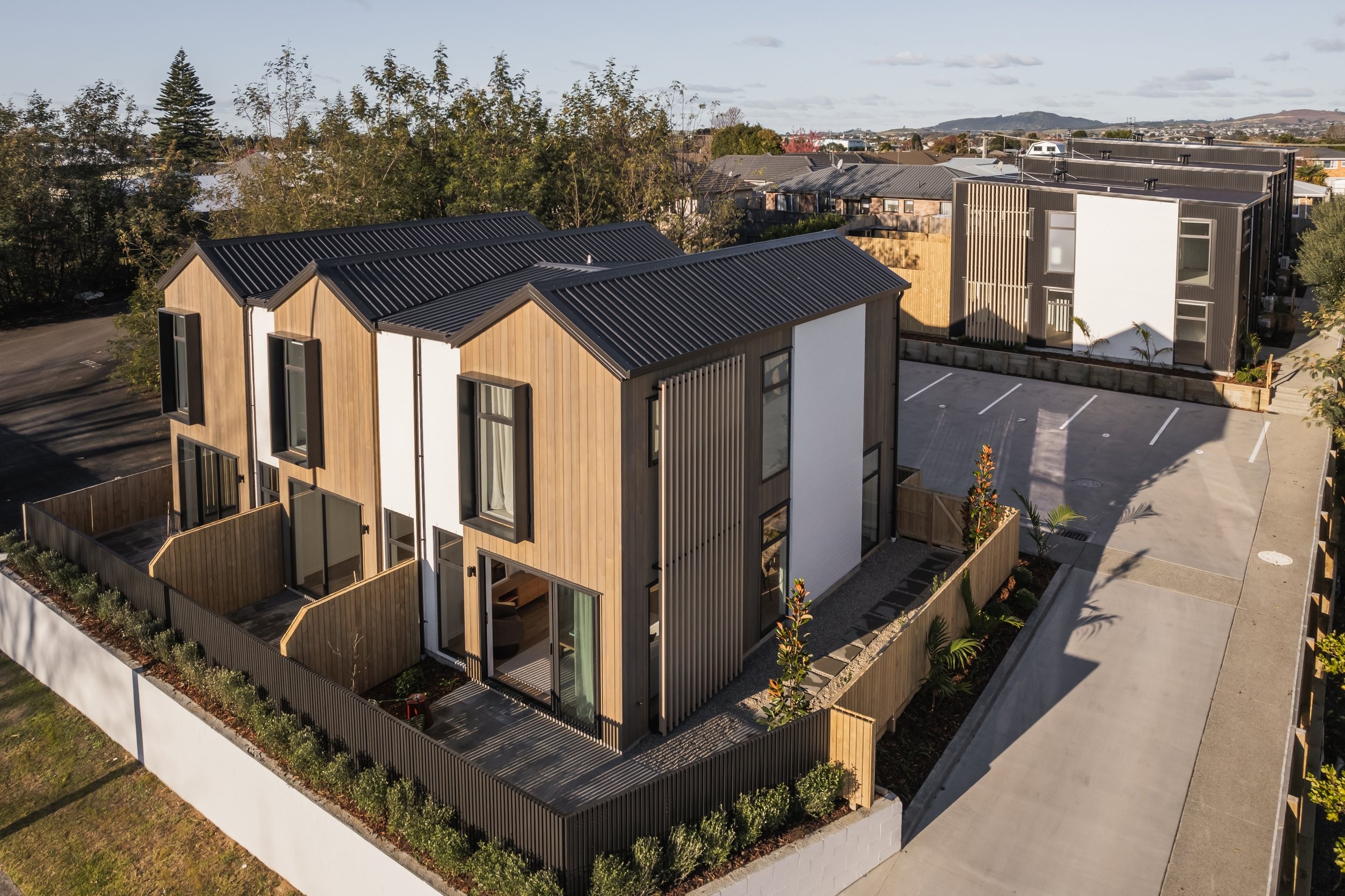 Cameron Road Townhouses — townhouse design — view 2